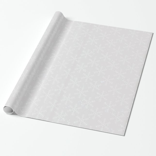 Presente Papel de enrolamento de fenda de neve (Desenrolado)