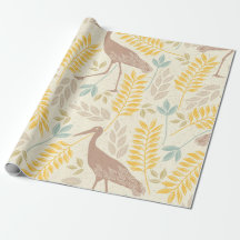 Papel de enrolamento de gruas e folhas de tranquil