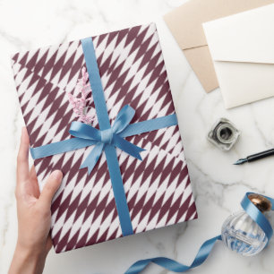 Presente Papel de enrolamento de ilusão óptica geométrica