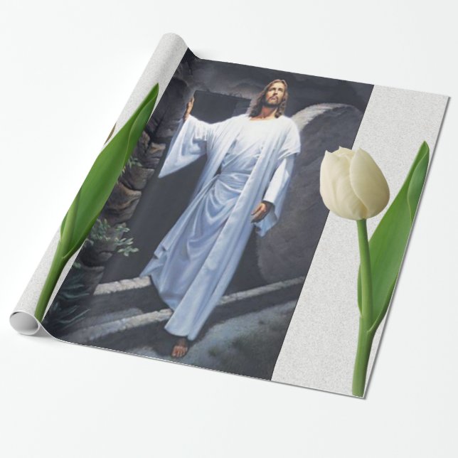 Presente Papel de enrolamento de Jesus Cristo (Desenrolado)