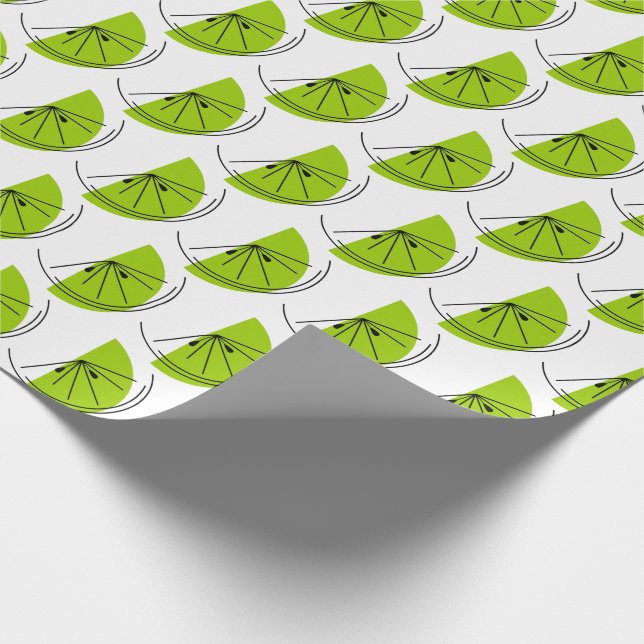 Presente Papel de enrolamento de Limões de citrinos (Ponta)