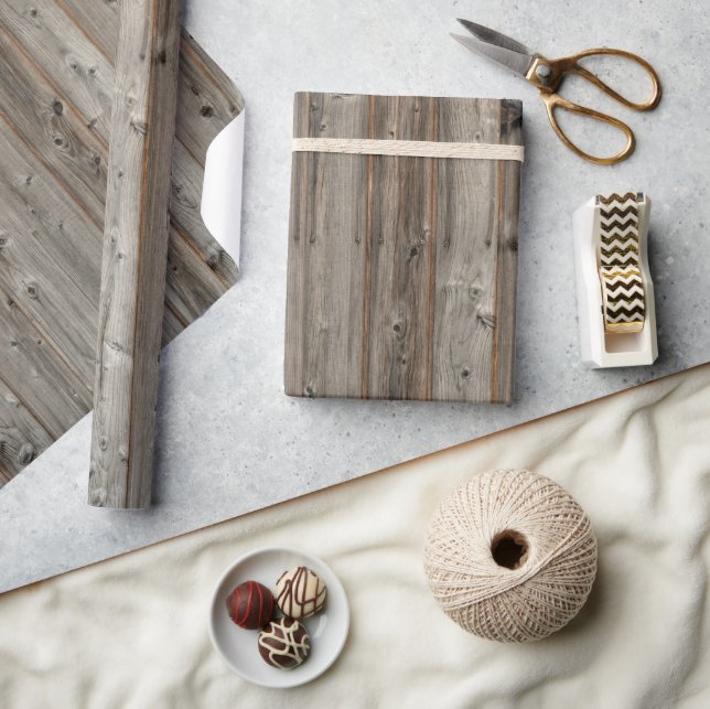 Presente Papel de enrolamento de madeira de Cinza russa (Artesanato)