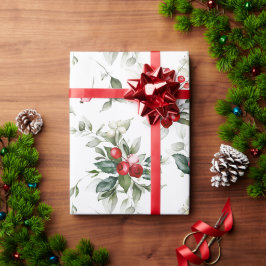 Presente Papel de enrolamento de Natal de Berry