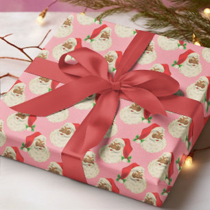 Presente Papel de enrolamento de Natal para Papais noeis pr