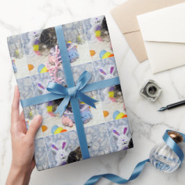 Presente Papel de enrolamento de Páscoas de Bandit - Gato /