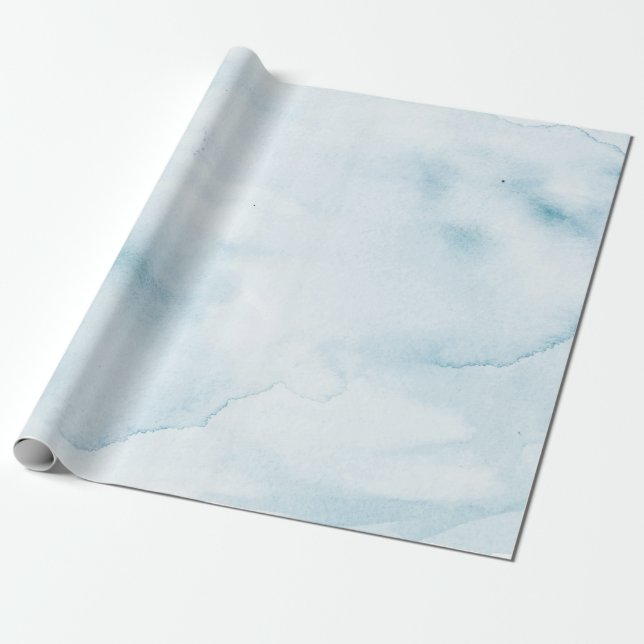 Presente Papel de enrolamento de Pastel Russo com Aquarela  (Desenrolado)