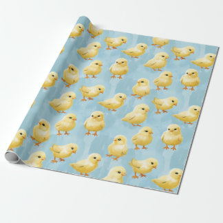 Presente Papel de enrolamento de Pintinhos para bebês