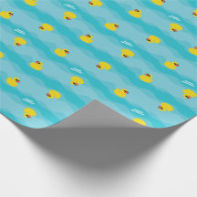 Papel de enrolamento de piscinas e patos