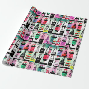 Presente Papel de enrolamento de Pop da cidade