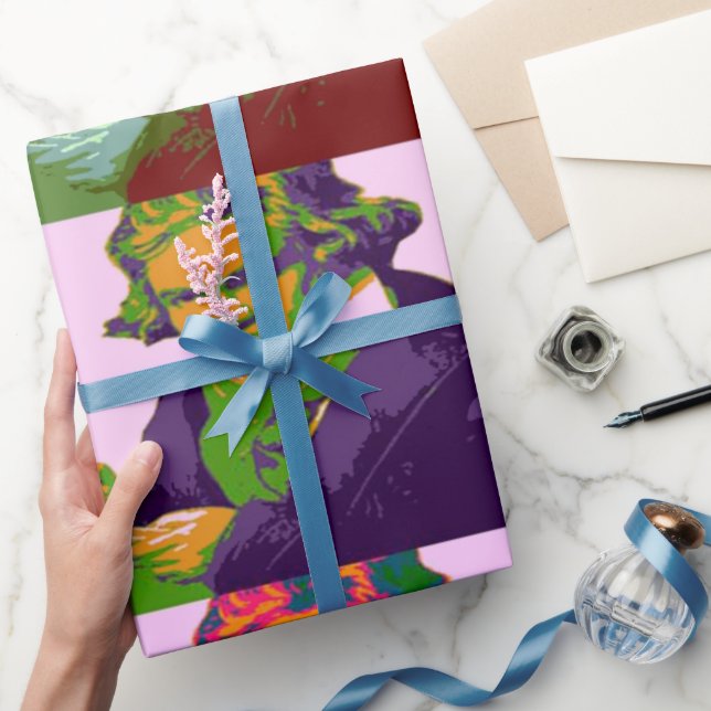 Presente Papel de enrolamento de Pop de arte Ludwig Van Bee (Presentear)