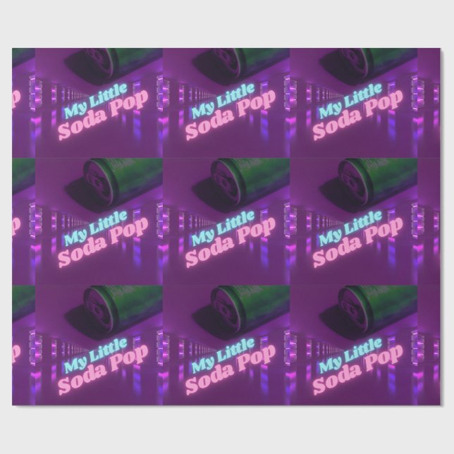 Presente Papel de enrolamento de Pop de Soda Kpop (Aberto)