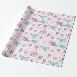 Presente Papel de enrolamento de Sereia