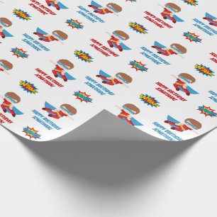 Presente Papel de enrolamento de super-heróis (Boy Personal
