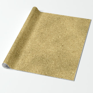 Presente Papel de enrolamento de textura dourada