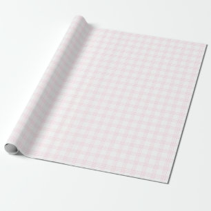 Presente Papel de enrolamento de Xadrezes de Rosas claro mo