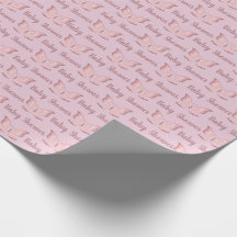 Papel de enrolamento do Chá de fraldas da borbolet