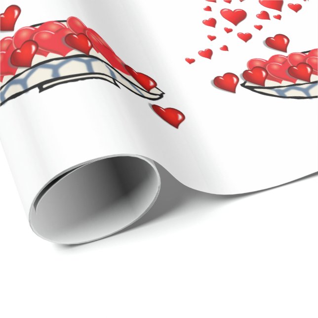 Presente Papel de enrolamento do dia de as mães (Ponta do rolo)