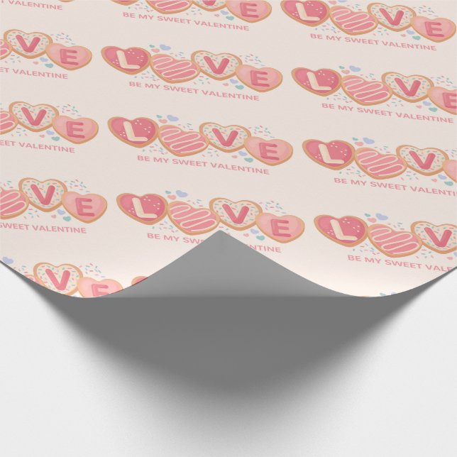 Presente Papel de enrolamento do dia de os namorados (Ponta)