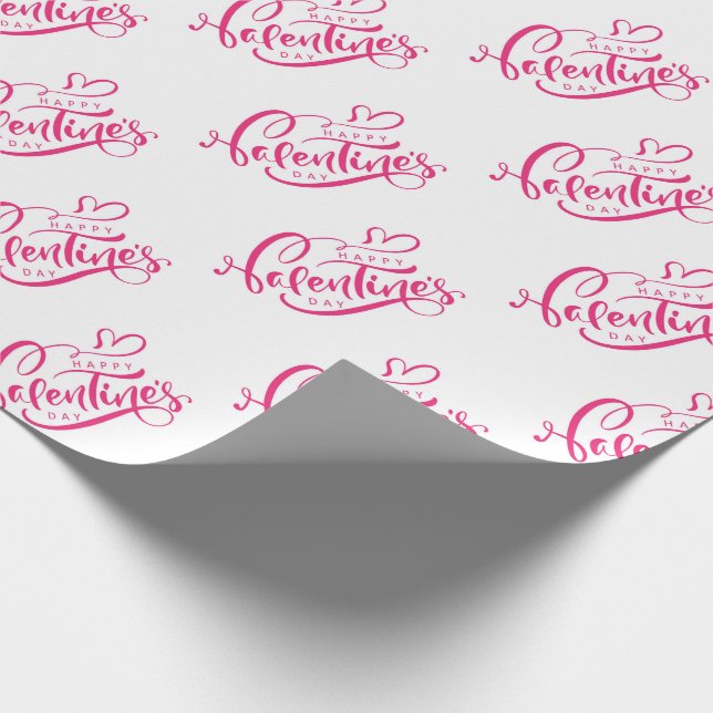 Presente Papel de enrolamento do dia de os namorados (Ponta)