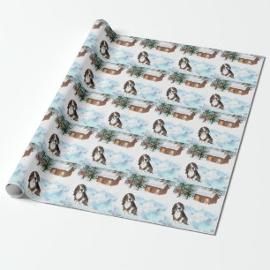 Presente Papel de enrolamento do Hound (Tri) Basset