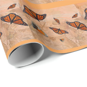 Presente Papel de enrolamento do Jardim Monarch
