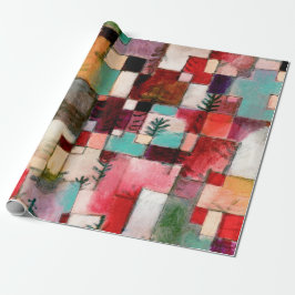 Presente Papel de enrolamento do padrão de pintura ART