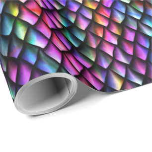 Presente Papel de enrolamento do Rainbow Dragon Scales