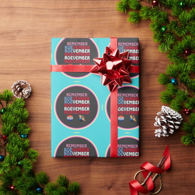 Presente Papel de enrolamento do ROEVEMBER (Presente de Natal)