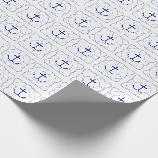 Presente Papel de enrolamento do salva-vidas (Impressão esc (Ponta)