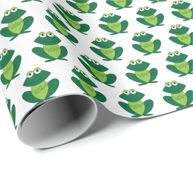 Presente Papel de enrolamento do Sapo Verde (Ponta do rolo)
