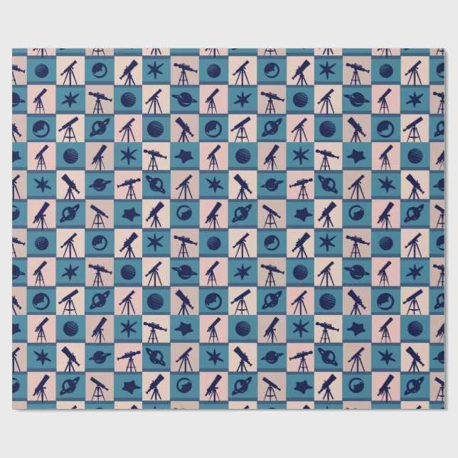 Presente Papel de enrolamento do telescópio (Aberto)