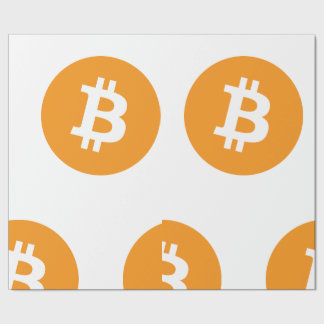Presente Papel de enrolamento do tema Bitmoney