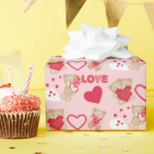 Presente Papel de enrolamento dos namorados de 30 polegadas