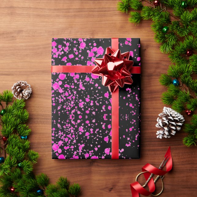 Presente Papel de enrolamento em forma de fenda, Abstrato r (Presente de Natal)