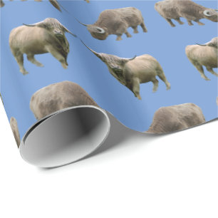 Presente Papel de enrolamento em francês da Vaca Highland (