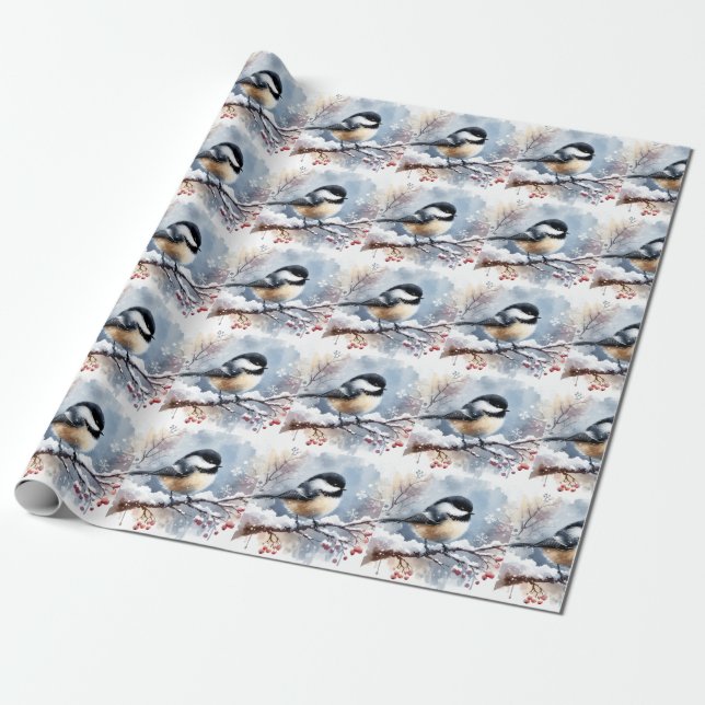 Presente Papel de enrolamento em galho (Desenrolado)
