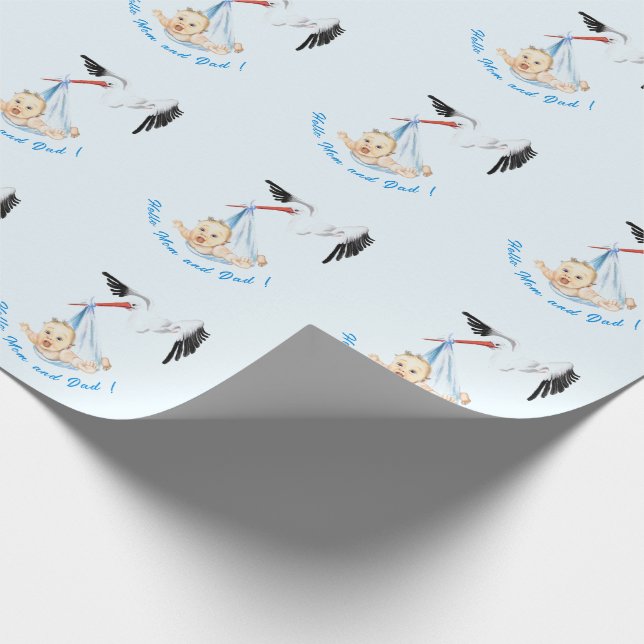 Presente Papel de enrolamento engraçado do Chá de fraldas d (Ponta)