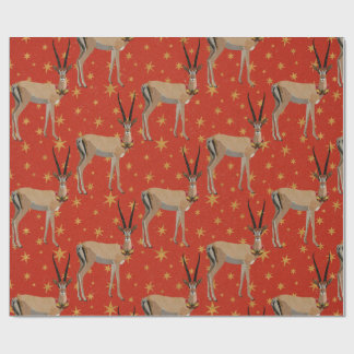 Presente Papel de enrolamento FESTIVE GAZELLE
