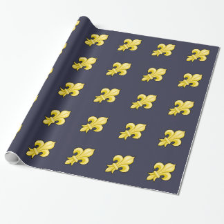 Presente Papel de enrolamento Fleur de Lys