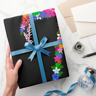 Presente Papel de enrolamento Floral número sete