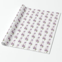 Papel De Enrolamento Floral Pequeno - Flor Delicad