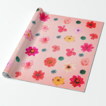 Papel de enrolamento Floral Primavera