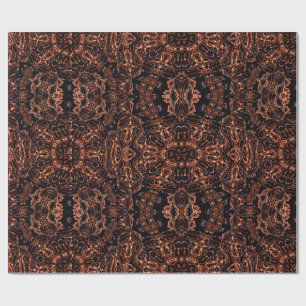 Presente Papel de enrolamento Fractal de Abstrato