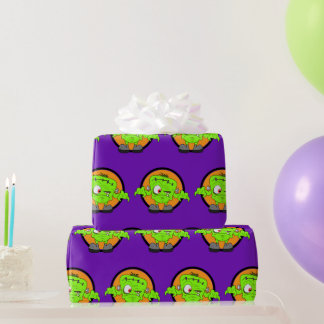 Presente Papel de enrolamento - Frank-On-Purple
