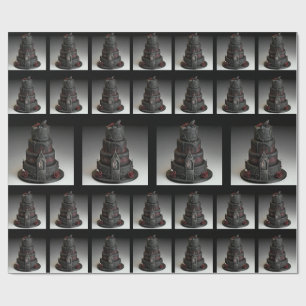 Presente Papel de enrolamento gótico