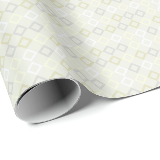 Presente Papel de enrolamento HAMbWG - Diamantes Crm/Gry/Gl (Ponta do rolo)