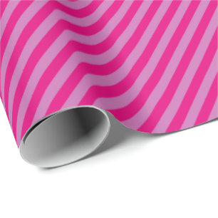 Presente Papel de enrolamento HAMbWG - duas tiras rosa de t