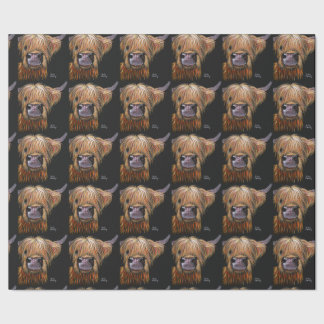 Presente Papel de enrolamento "Henry" da Vaca Highland