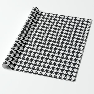 Presente Papel de enrolamento Houndstooth