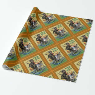 Presente Papel de enrolamento Krampus